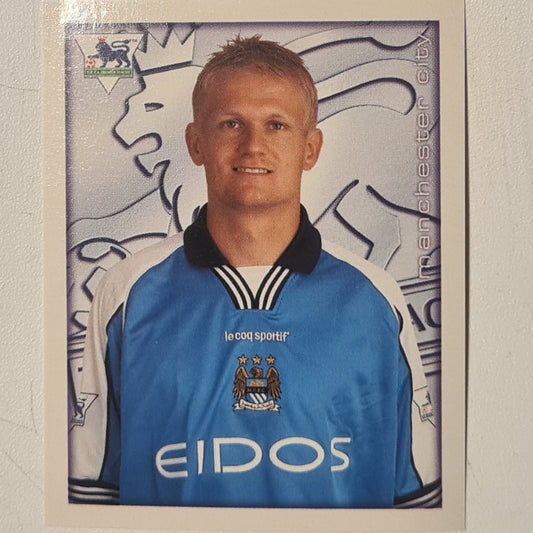Alfie Haaland 2001 Merlin FA Premier League sticker #164 Football Manchester City very good