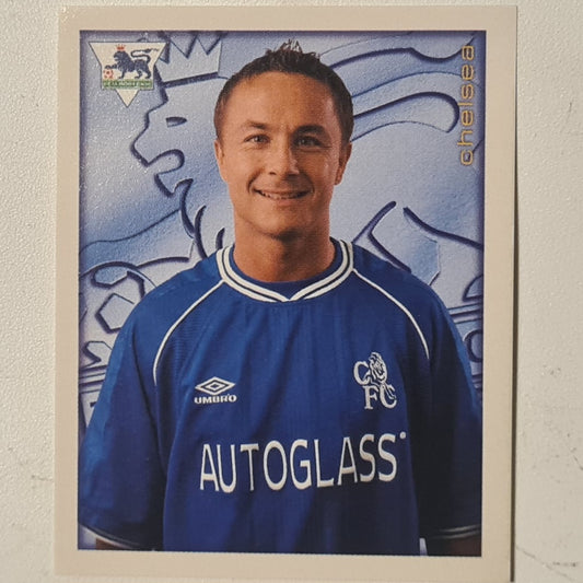 Dennis Wise 2001 Merlin FA Premier League sticker #55 Football Chelsea very good