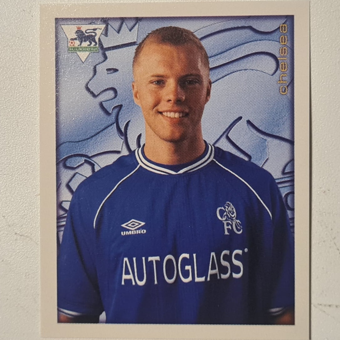 Eidur Gudjohnsen 2001 Merlin FA Premier League sticker #58 Football Chelsea very good