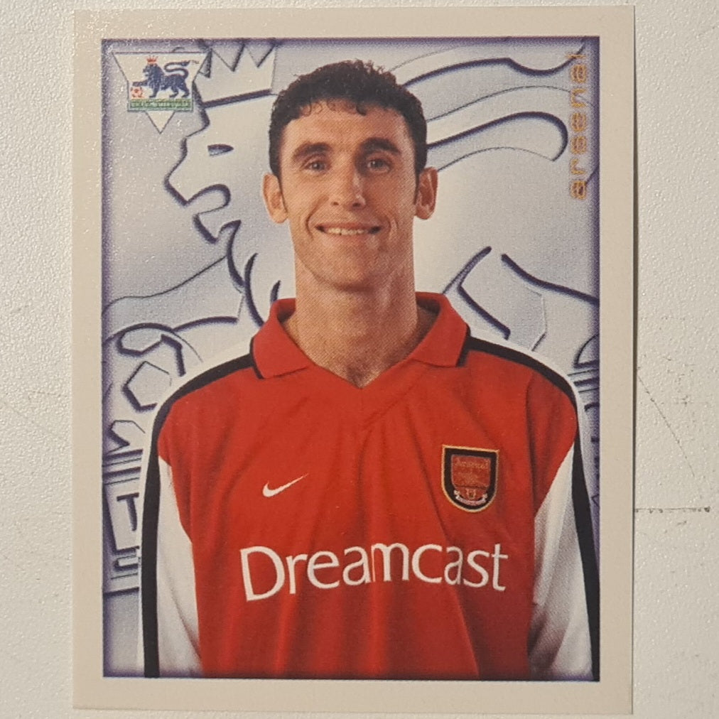 Martin Keown 2001 Merlin FA Premier League sticker #6 Football Arsenal very good
