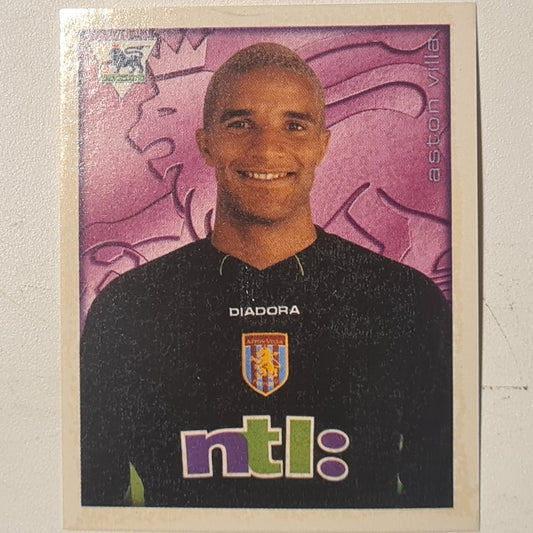 David James 20001 Merlin FA Premier League sticker #15 Football Aston Villa very good