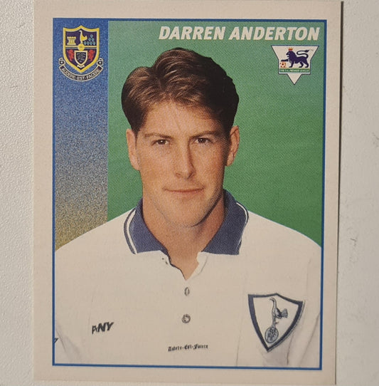 Darren Anderton 1997 Merlin Premier league 97 sticker #477 Football Tottenham Very good