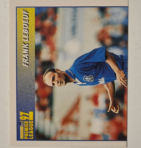 Frank LeBouef 1997 Merlin Premier league 97 sticker #101 Football Chelsea Very good