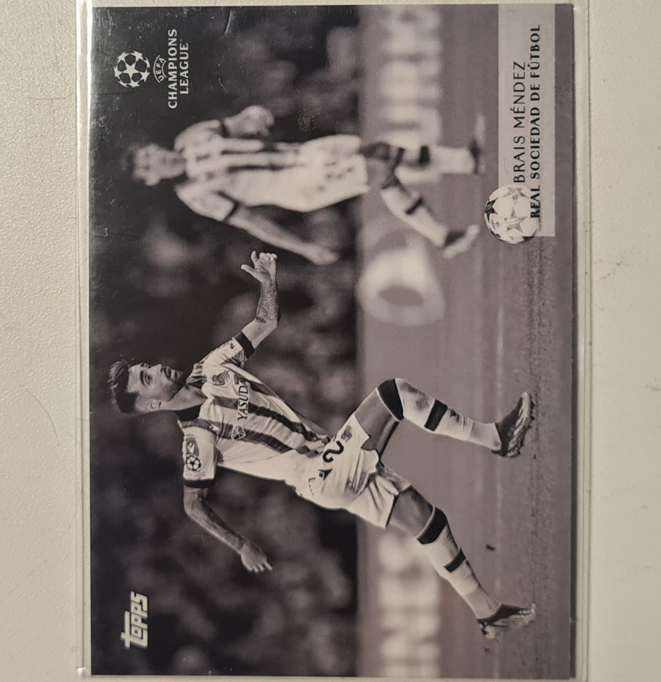Brais Mendez 2024 Topps Simplicidad champions league Football Real Sociedad ex-mint sleeved