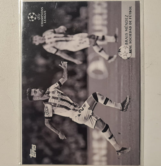 Brais Mendez 2024 Topps Simplicidad champions league Football Real Sociedad ex-mint sleeved