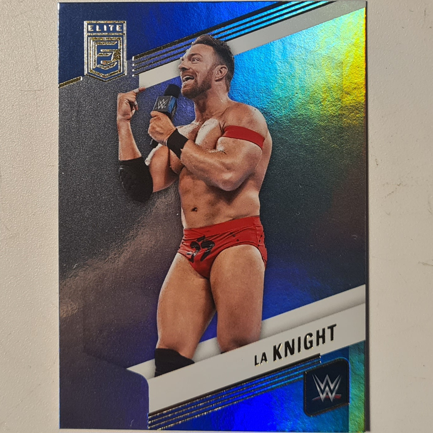 LA Knight 2023 Panini Donruss Elite #37 WWE Wrestling ex-mint sleeved