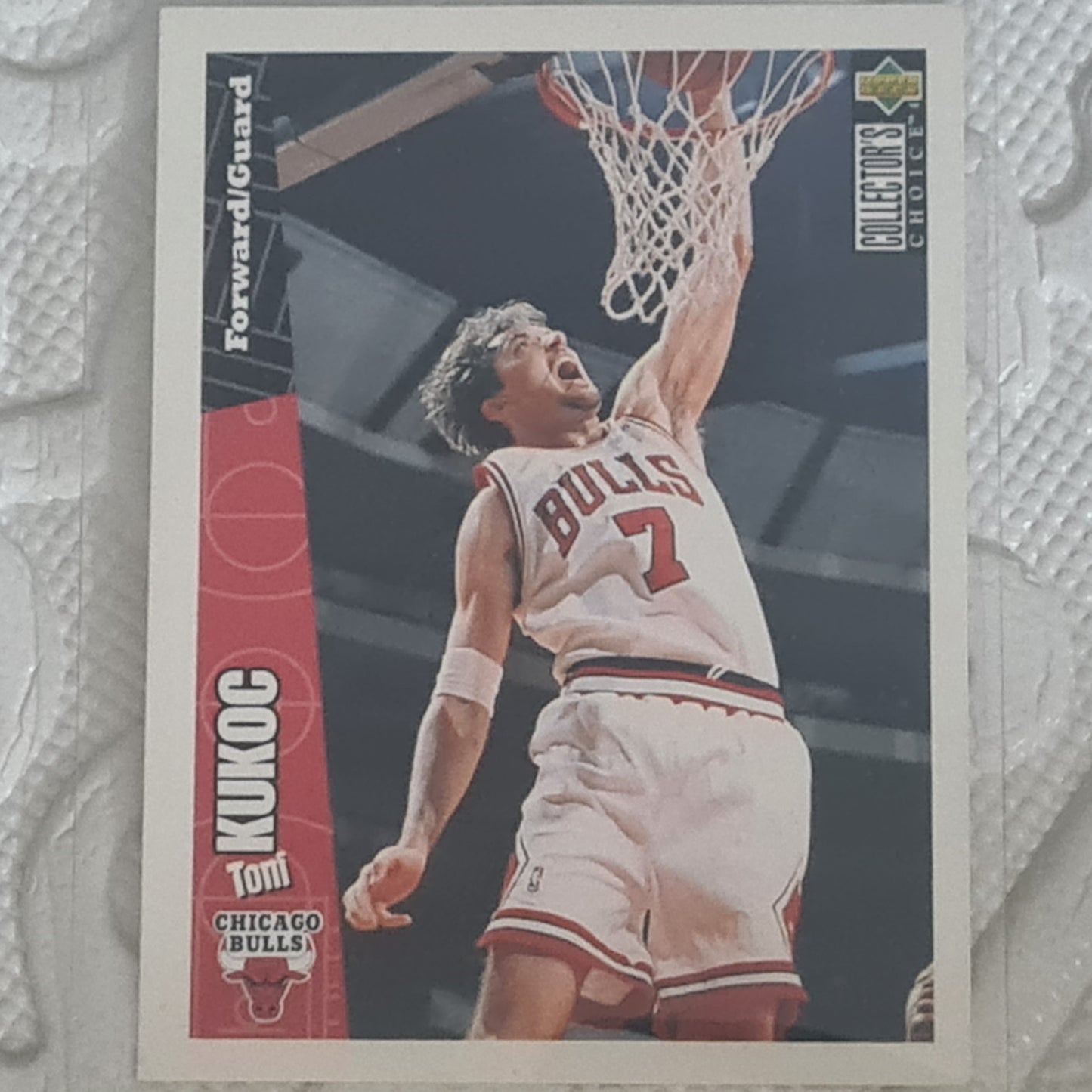 Toni Kukoc 1996 Upper-Deck Hula Hoops Promo  HH3/40 NBA Basketball Chicago Bulls Excellent sleeved