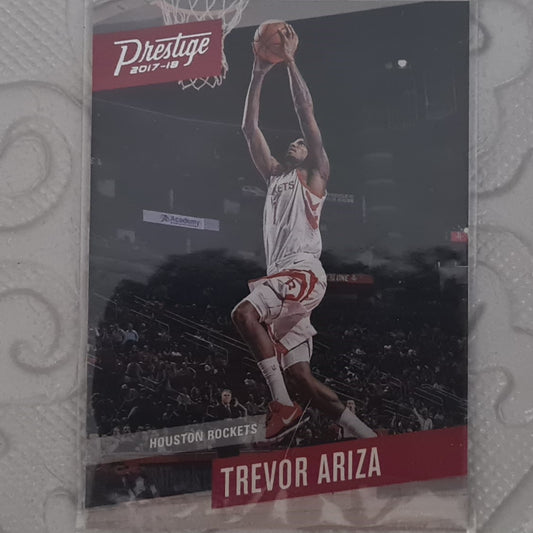 Trevor Ariza 2017-18 Panini NBA Hoops #119 NBA Basketball Houston Rockets Excellent sleeved