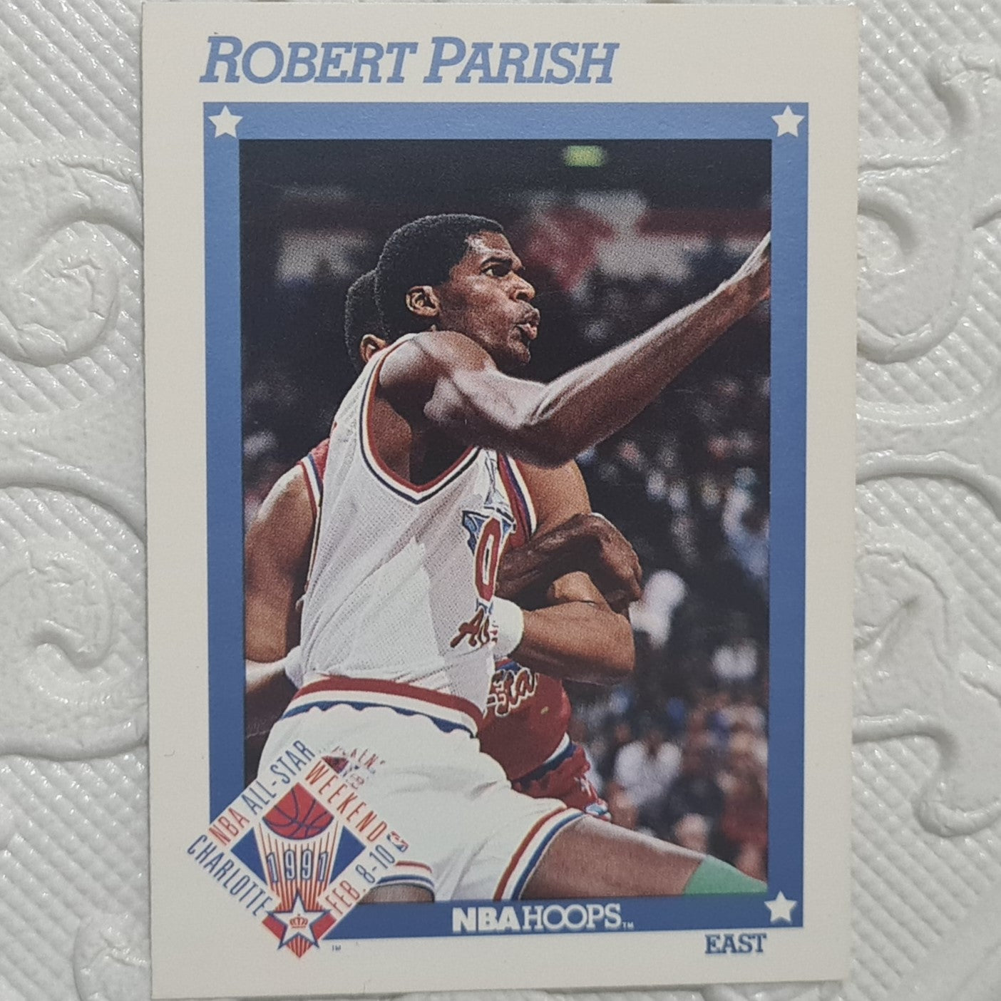 Robert Parish 1991 NBA Hoops all star charlotte weekend #256 NBA Basketball Boston Celtics Excellent sleeved