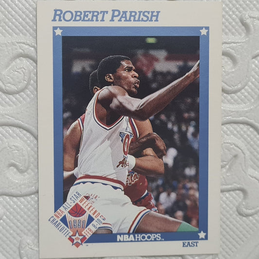 Robert Parish 1991 NBA Hoops all star charlotte weekend #256 NBA Basketball Boston Celtics Excellent sleeved