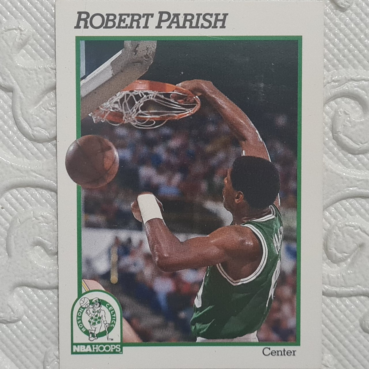 Robert Parish 1991 NBA Hoops #15 NBA Basketball Boston Celtics very good  sleeved