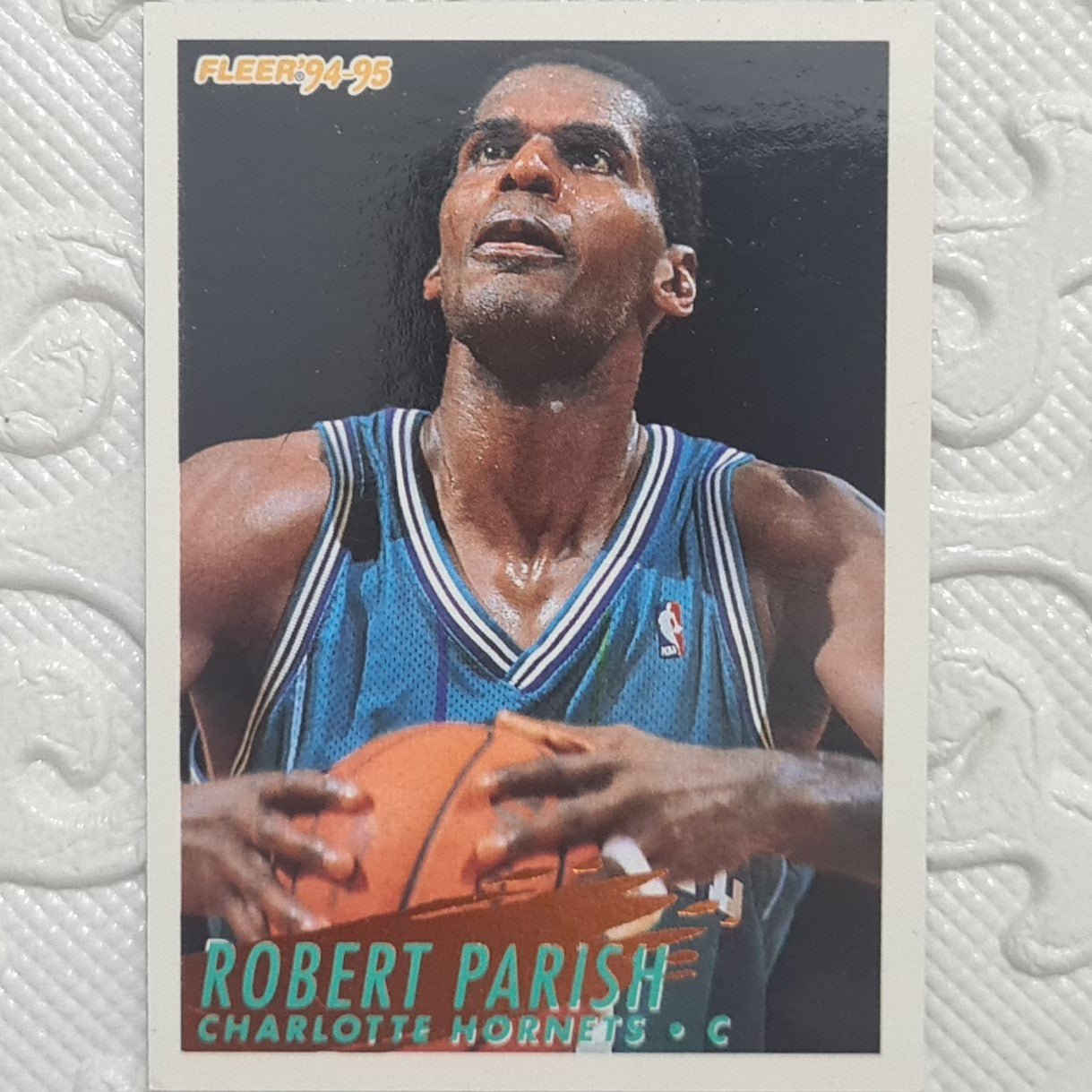 Robert Parish 1995 Fleer 94-95 bronze splash #256 NBA Basketball Boston Celtics Excellent sleeved