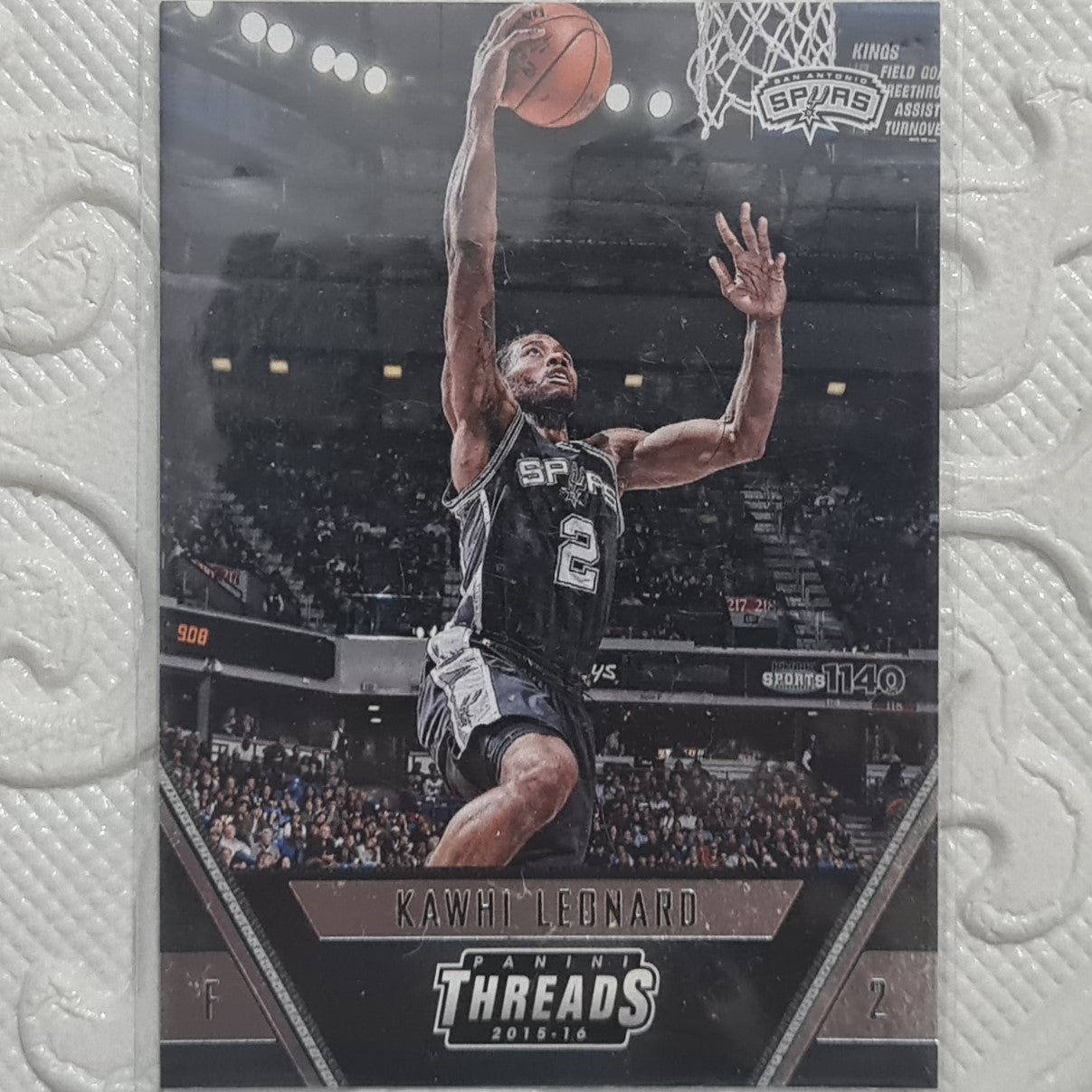 Kawhi Leonard 2015-16 Panini Threads #74 NBA Basketball San Antonio Spurs Excellent sleeved
