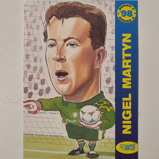 Nigel Martyn 1998 promatch 98 series 3 premiership #151 Football Leeds United Ex-mint