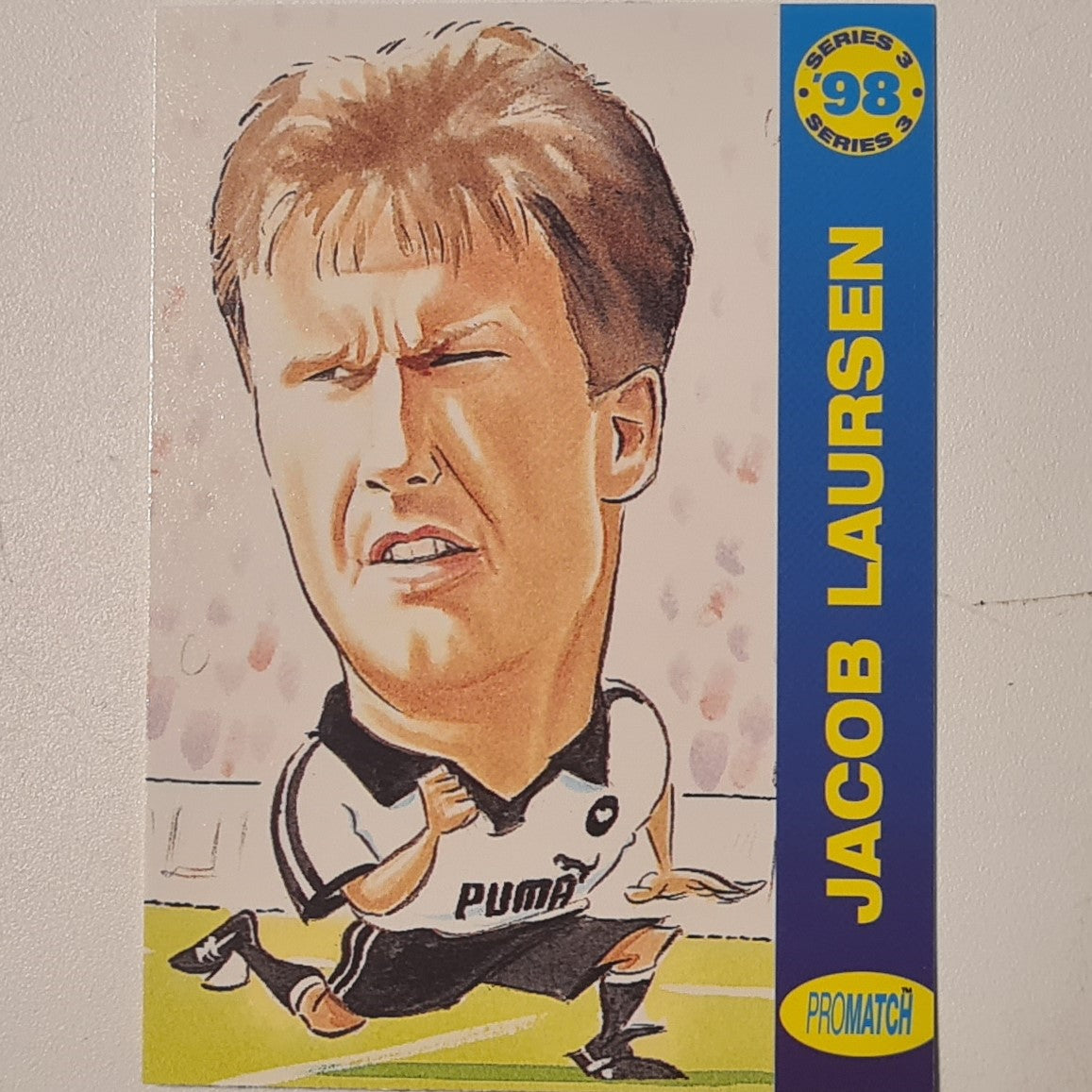 Jacob Laursen 1998 promatch 98 series 3 premiership #180 Football Derby Ex-mint
