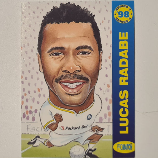 Lucas Radabe 1998 promatch 98 series 3 premiership #035 Football Leeds United Ex-mint