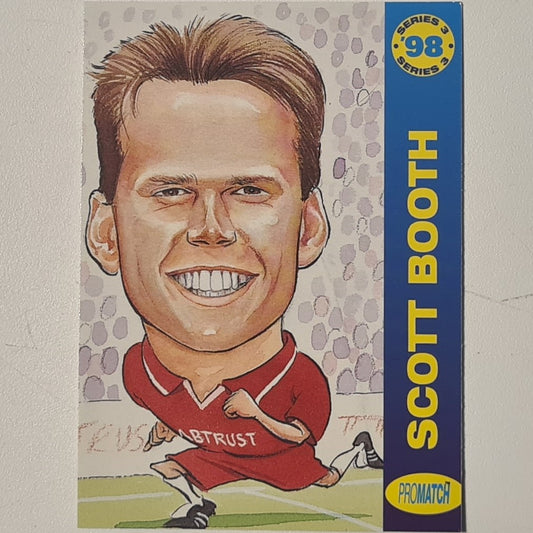 Scott Booth 1998 promatch 98 series 3 premiership #096 Football Aberdeen Ex-mint
