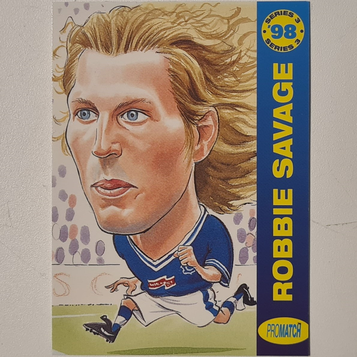 Robbie Savage 1998 promatch 98 series 3 premiership #045 Football Leicester City Ex-mint