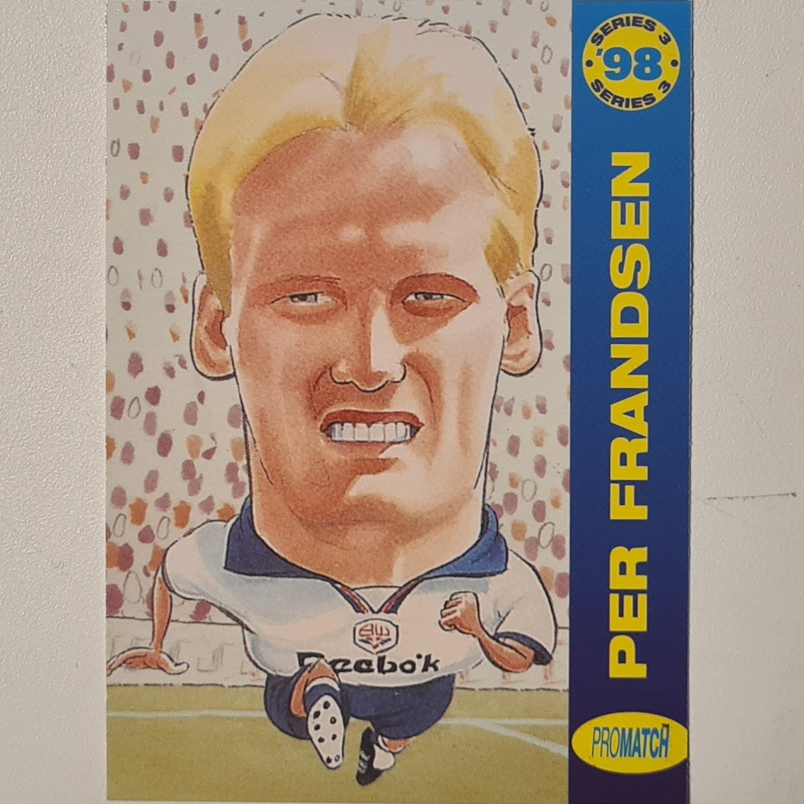 Per Frandsen 1998 promatch 98 series 3 premiership #122 Football Bolton Ex-mint