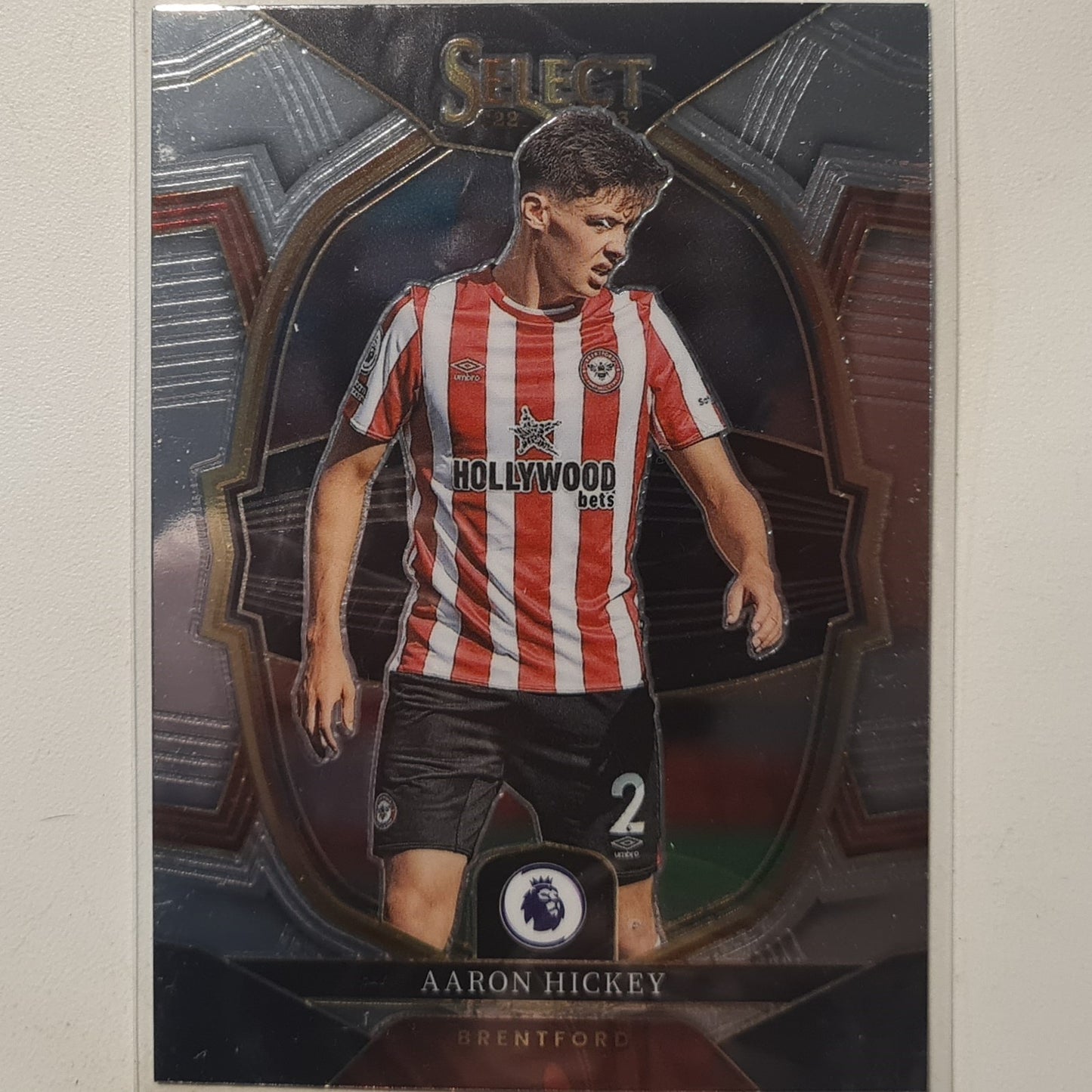 Aaron Hickey 2022-23 Panini Select Premier League soccer #18 Football Brentford ex-mint