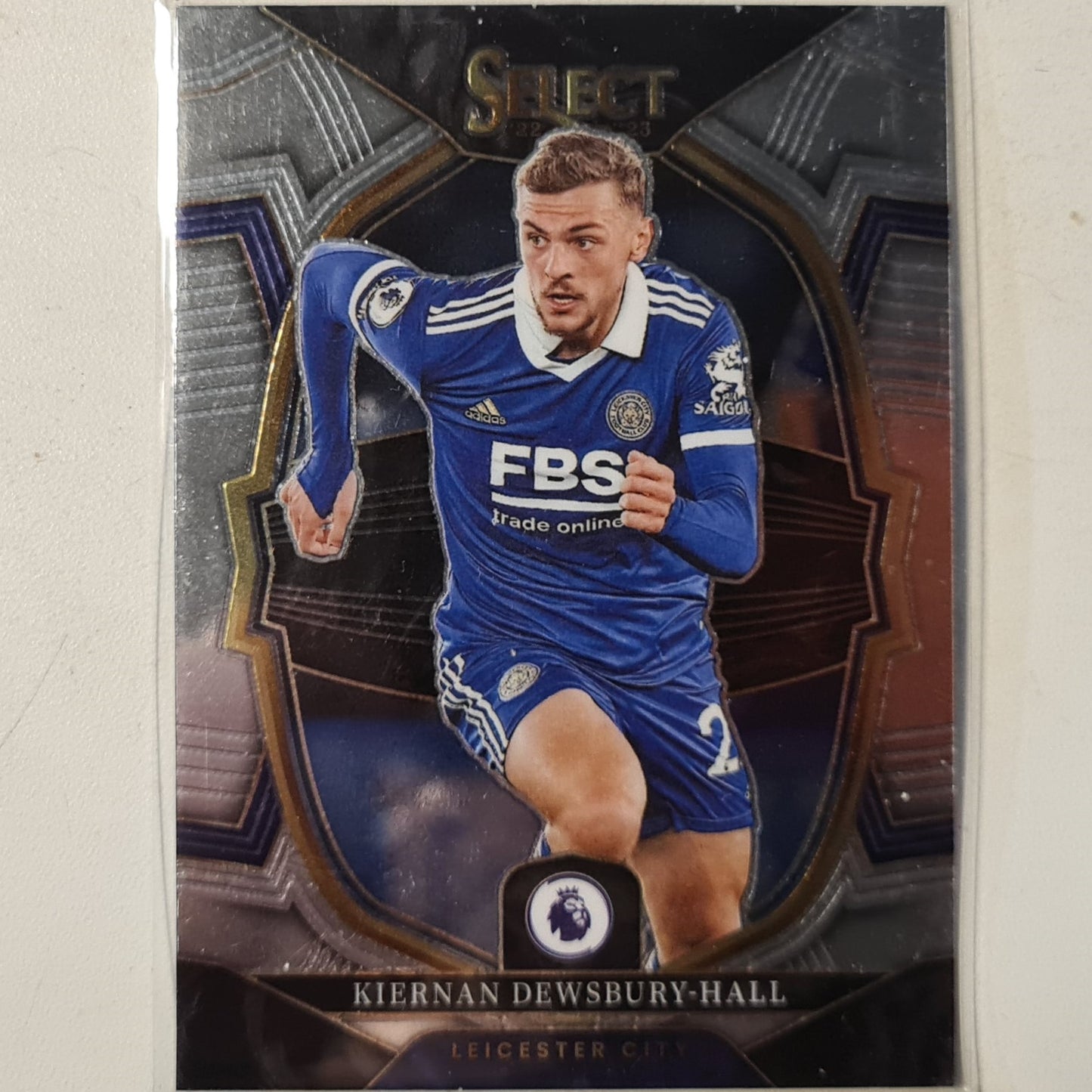 Kiernan Dewsbury Hall 2022-23 Panini Select premier league soccer #54 football Leicester city mint sleeved