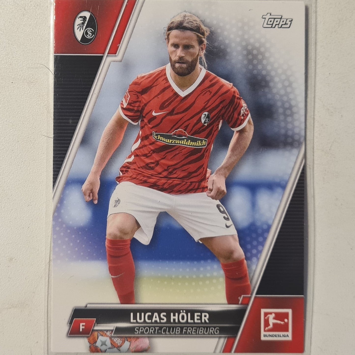 Lucas Holer 2022 Topps Bundesliga #76 football Freiburg ex-mint  sleeved
