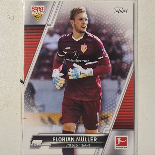 Florian Muller 2022 Topps Bundesliga #170 football Stuttgart ex-mint  sleeved