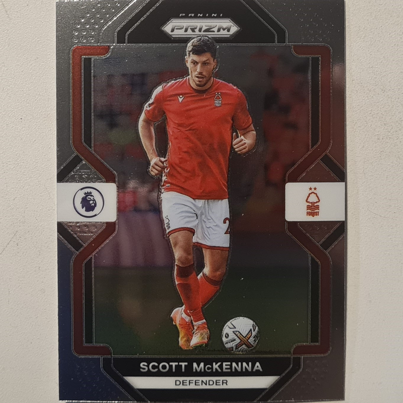 Scott McKenna 2022-23 Panini Prizm premier league soccer #146 football Nottingham Forest ex-mint  sleeved