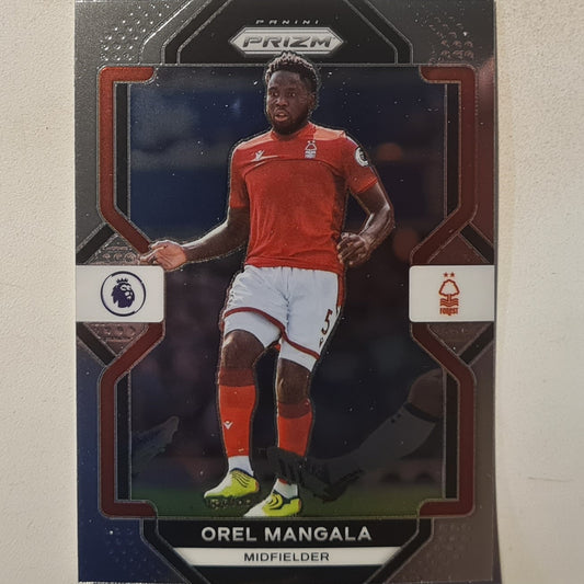 Orel Mangala 2022-23 Panini Prizm premier league soccer #145 football Nottingham Forest ex-mint  sleeved