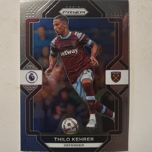 Thilo Kehrer 2022-23 Panini Prizm premier league soccer #59 football West ham United ex-mint  sleeved