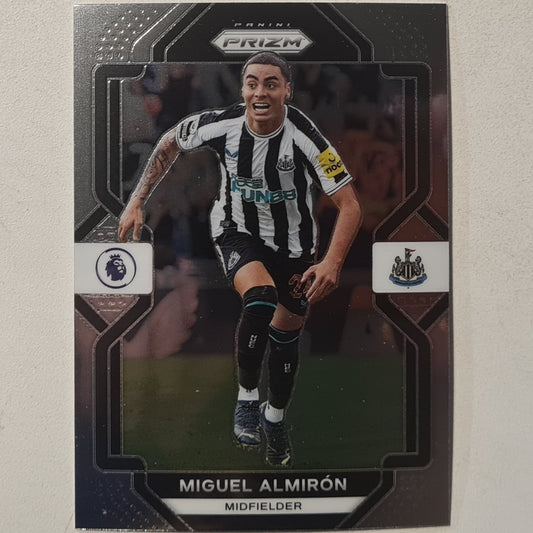 Miguel Almiron 2022-23 Panini Prizm premier league soccer #173 football Newcastle United ex-mint  sleeved