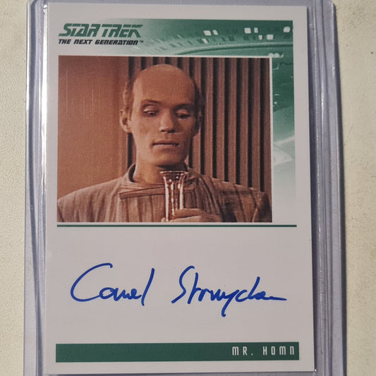 Star Trek The Next Generation 2004 Rittenhouse Carel Struycken Autograph mint sleeved