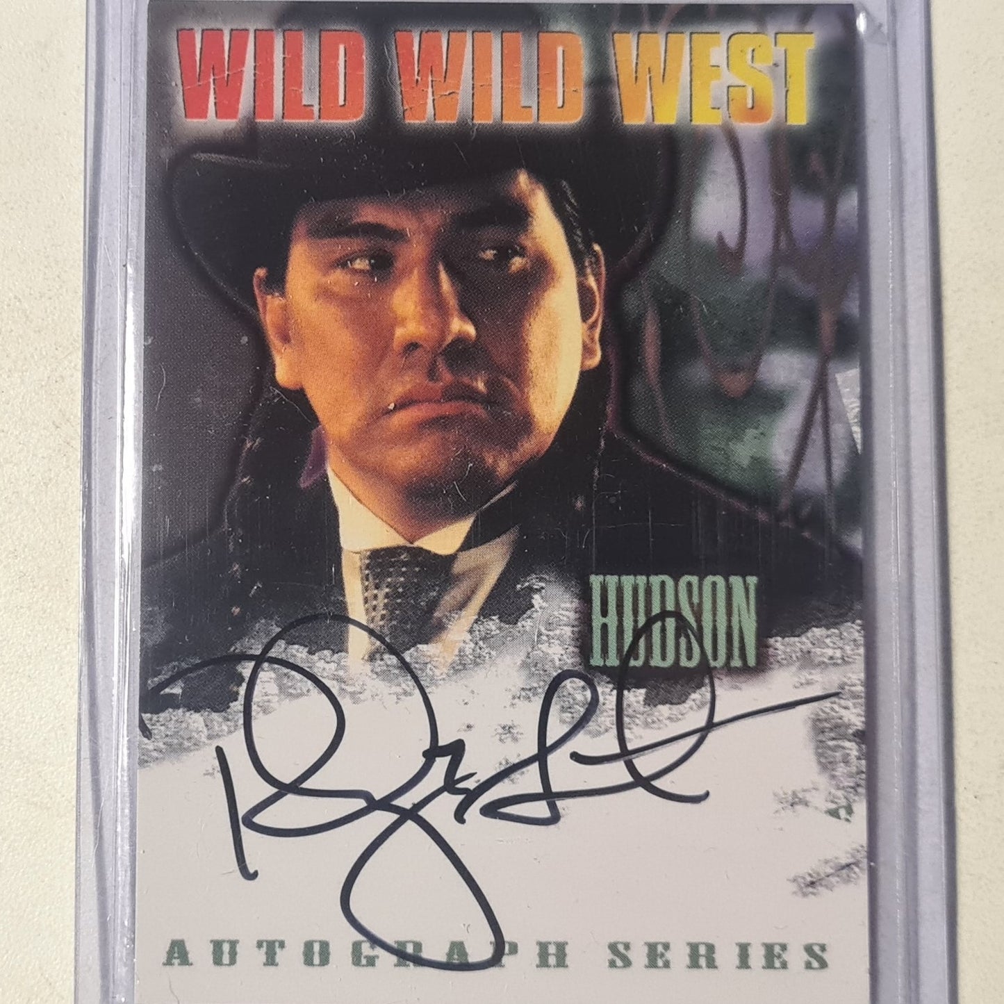 Wild Wild West movie Fleer Skybox 1999 Rodney A Grant as Hudson Autograph Ex-mint