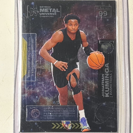Jonathan Kumingha 2021 Skybox Metal  #99  NBA Basketball Golden State Warriors mint sleeved