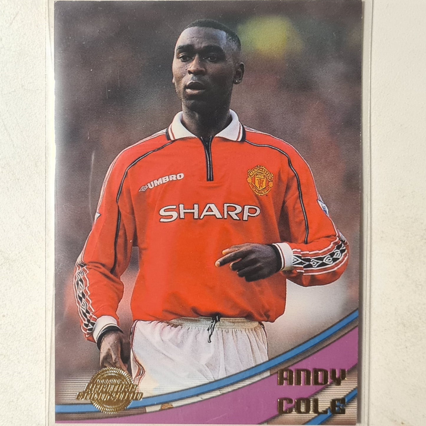 Andy Cole premier gold 2000 #59 Football Manchester United very good sleeved