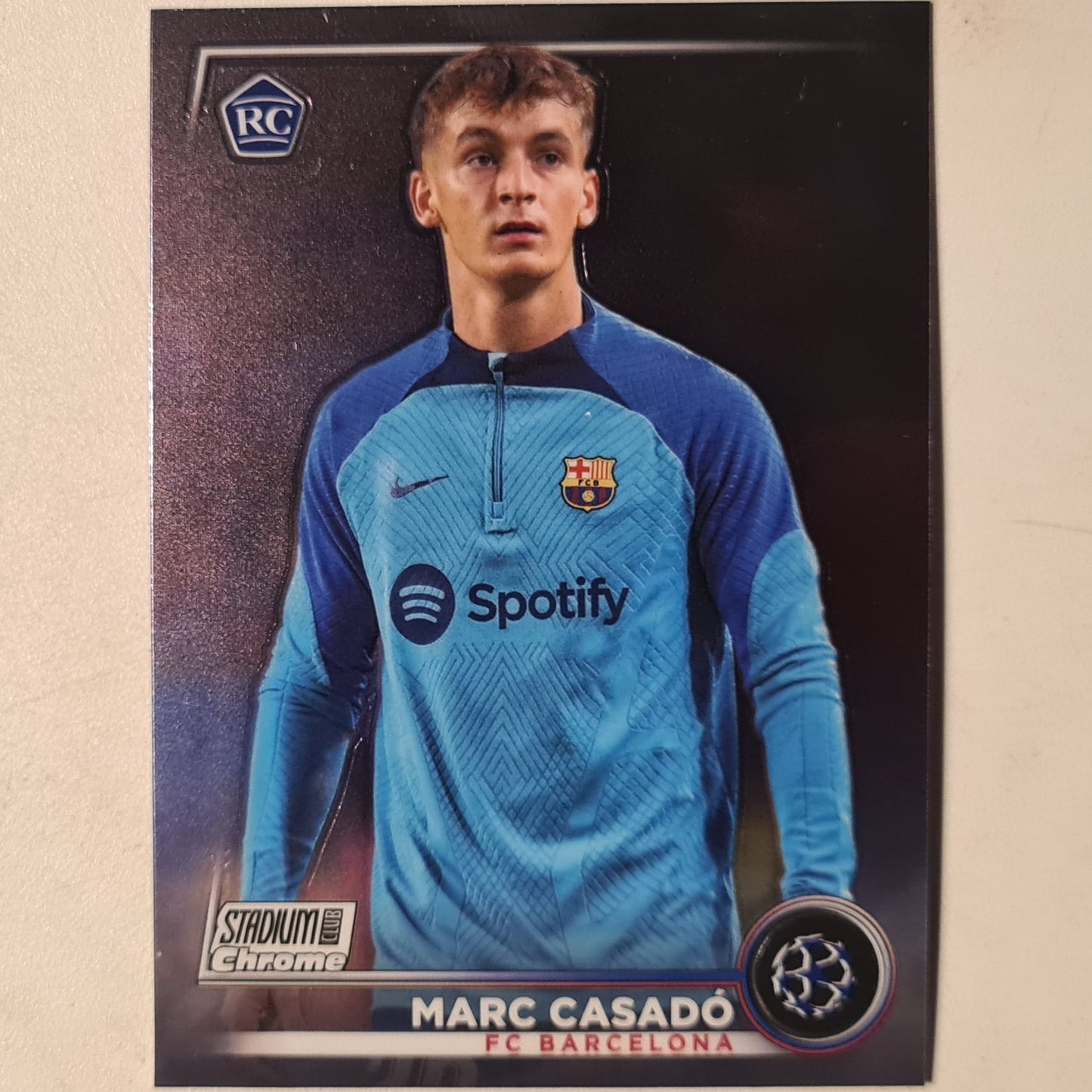 Marc Casado 2023 Topps Stadium Club Champions League Rookie RC #55 Football Barcelona ex-mint sleeved