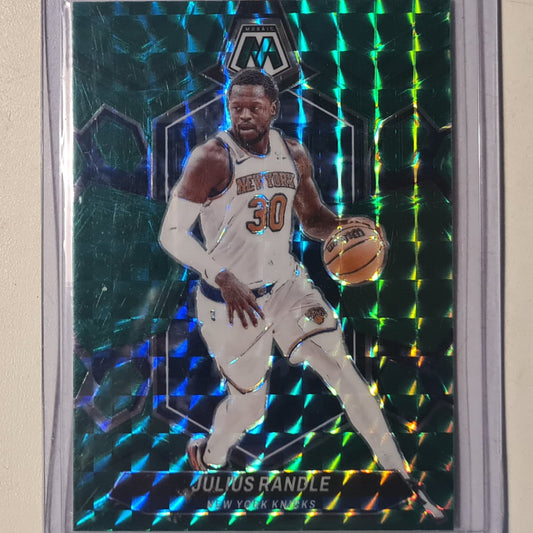 Julius Randle 2023 Panini Mosaic green Prizm #61 NBA Basketball New York Knicks mint sleeved