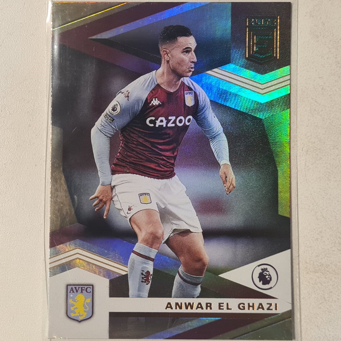 Anwar El Ghazi 2020-21 Panini Elite Soccer #3 Football Aston Villa ex-mint sleeved