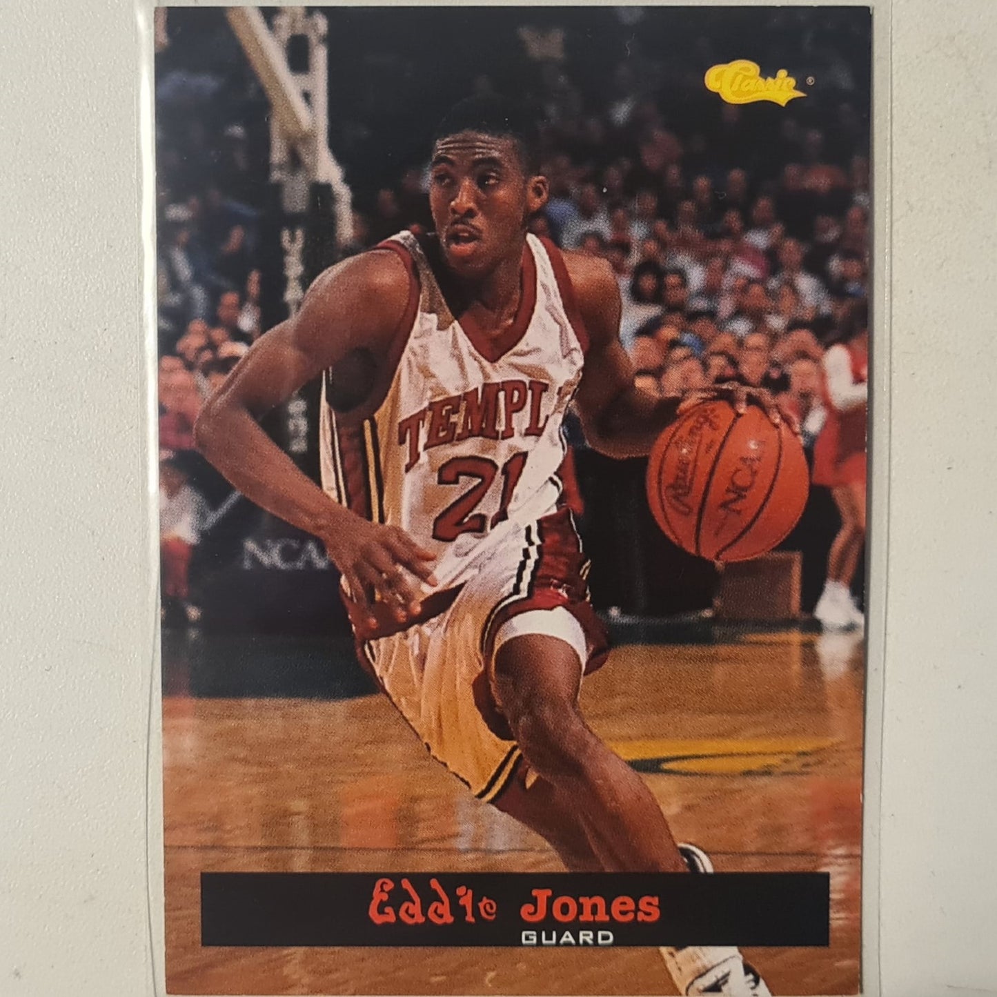 Eddie jones 1994 classic COLLEGE Rookie RC #30 NBA Basketball LA Lakers temple Excellent