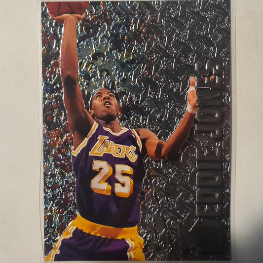 Eddie Jones 1996 Fleer Metal 96-97 #49 NBA Basketball LA Lakers Ex-NR mint