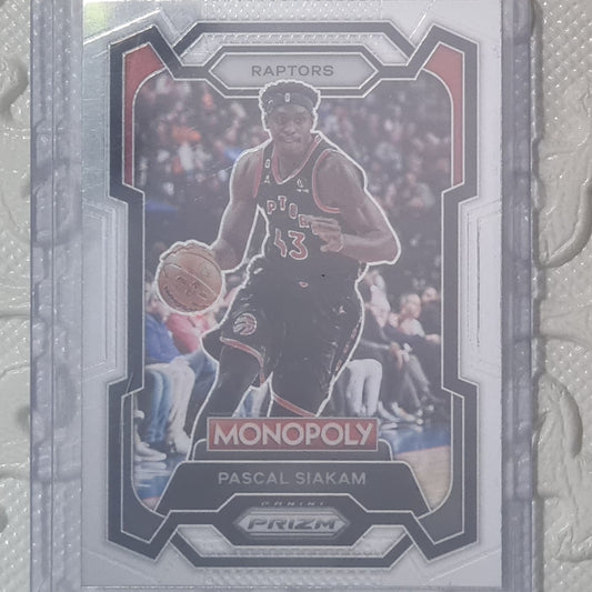 Pascal Siakam 2023-24 Panini Prizm Monopoly  #82 NBA Basketball Toronto Raptors ex-mint