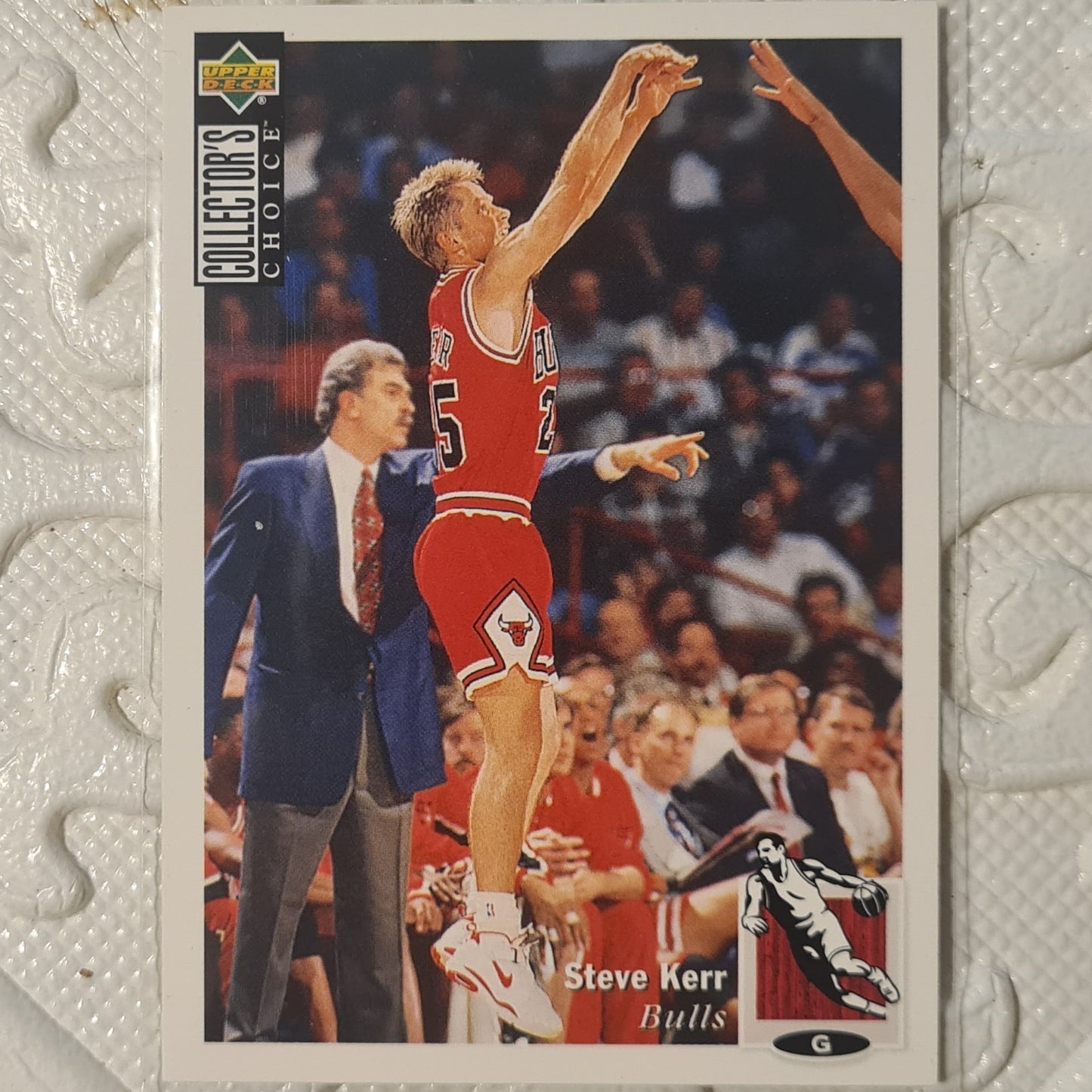 Steve Kerr 1994 Upper-Deck #271 NBA Basketball Chicago Bulls Excellent sleeved