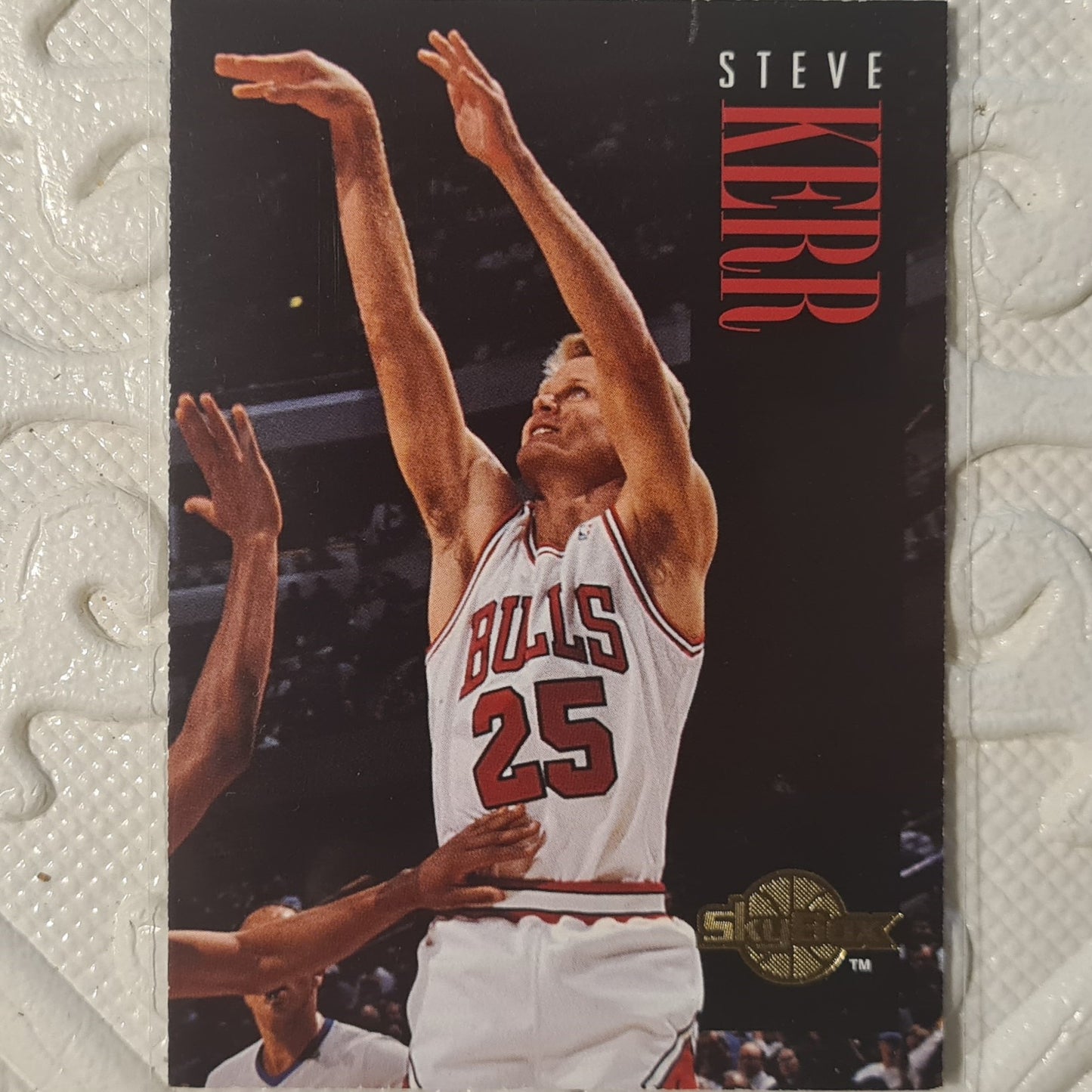 Steve Kerr 1995 Skybox  #215 NBA Basketball Chicago Bulls very good sleeved