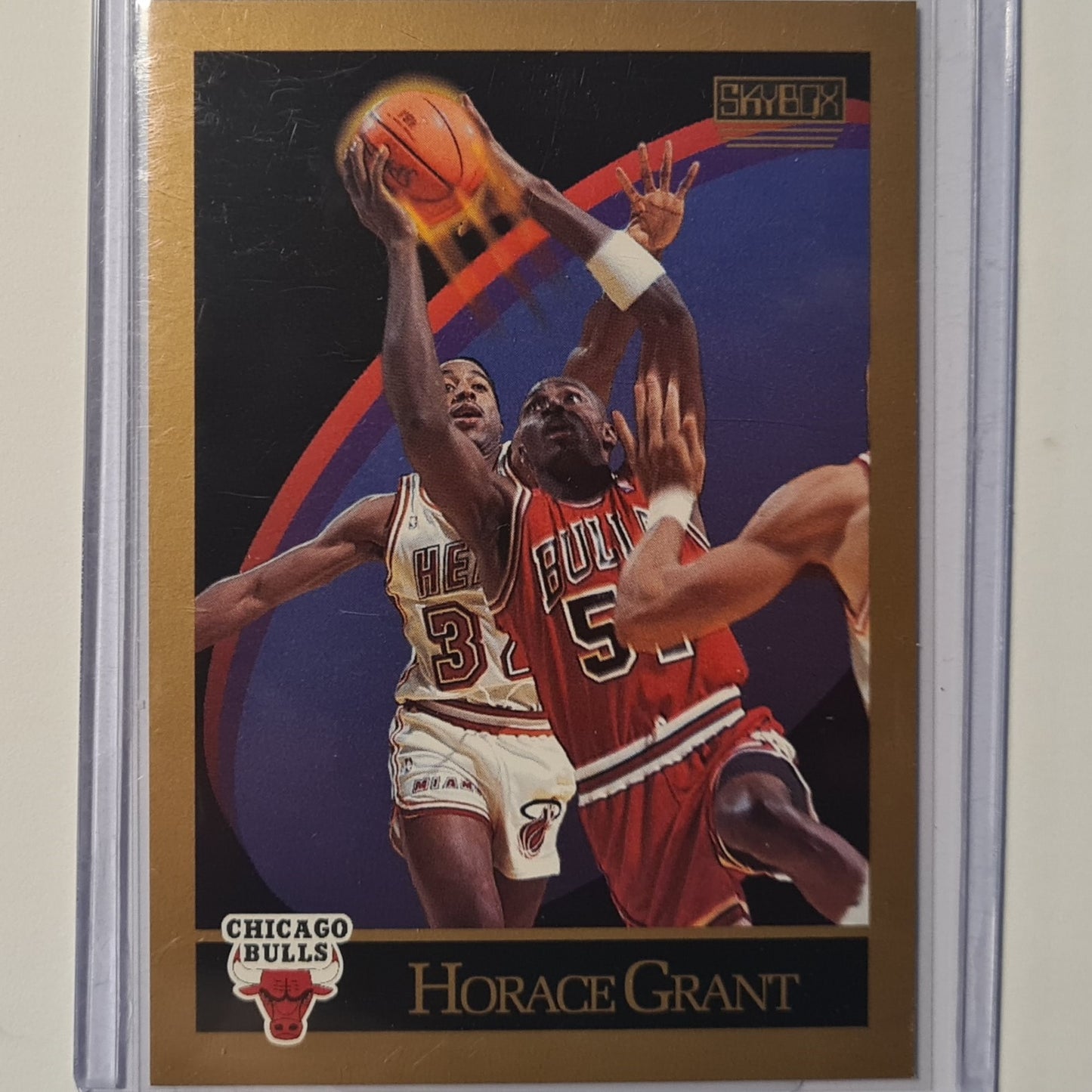 Horace Grant 1990 Skybox inaugural #39 NBA Basketball Chicago Bulls ex-mint sleeved