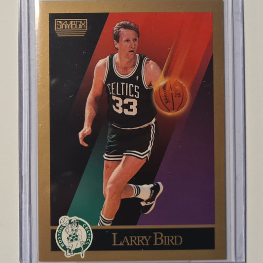 Larry Bird 1990 Skybox inaugural #14 NBA Basketball Bostons Celtics ex-mint sleeved