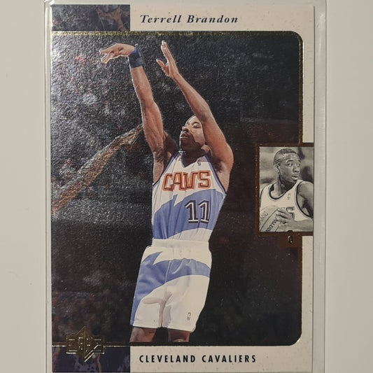 Terrell Brandon 1996 Upper-Deck SP #24 NBA Basketball Cleveland Cavaliers Excellent Sleeved