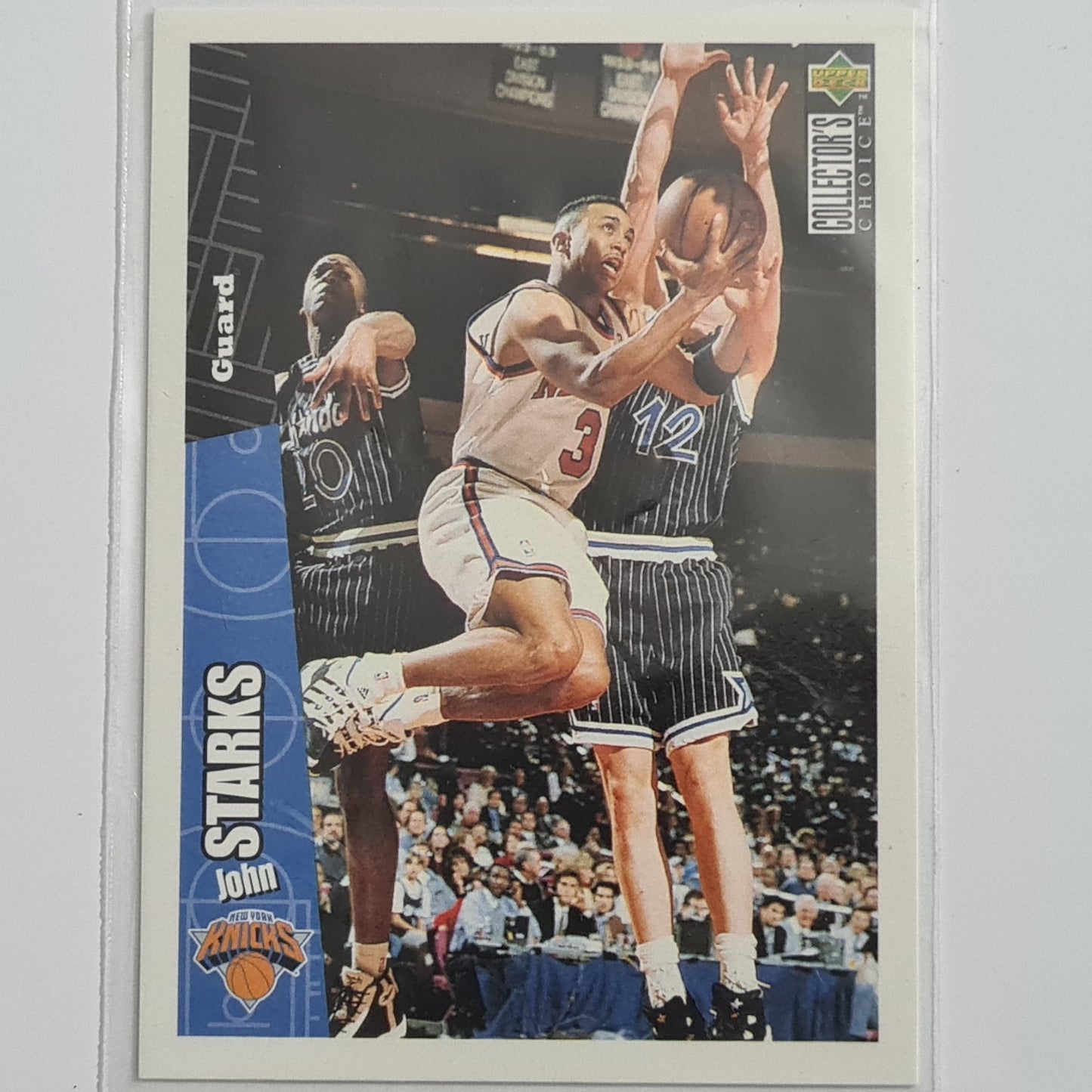 John Starks 1996 Upper-Deck #103 NBA Basketball New York Knicks ex-mint sleeved