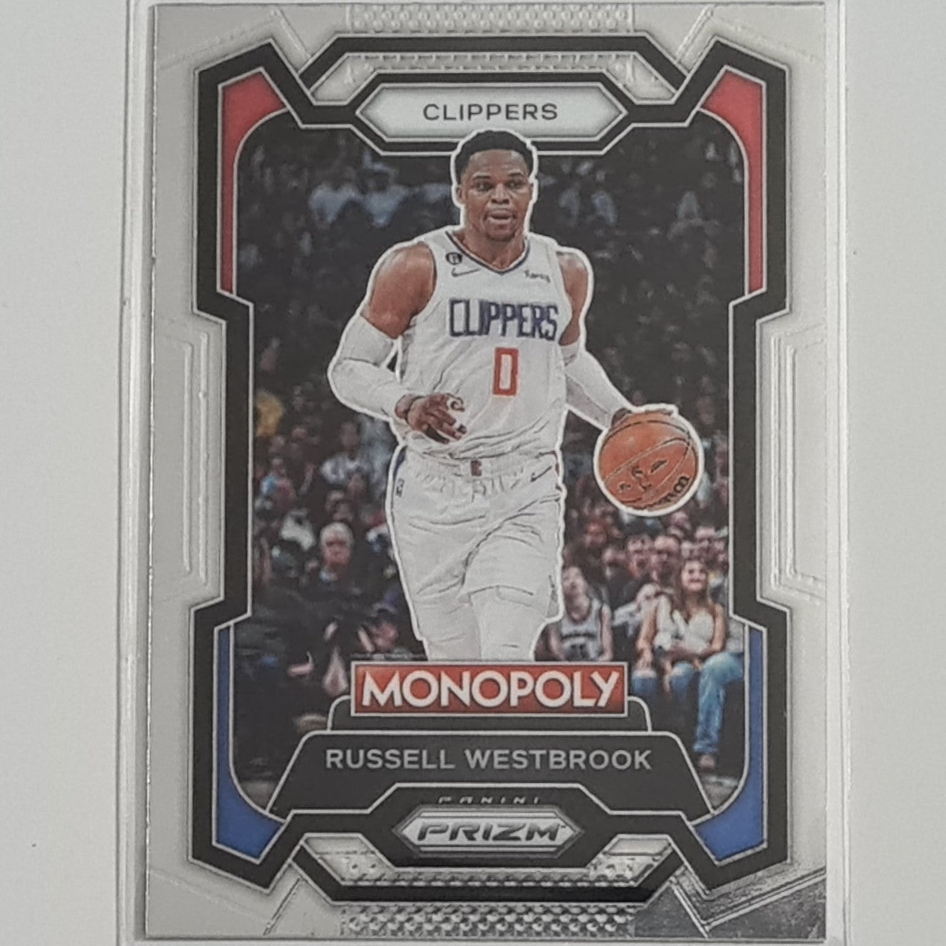 Russell Westbrook 2023-24 Panini Prizm Monopoly #38 NBA Basketball LA Clippers Excellent/Mint Sleeved