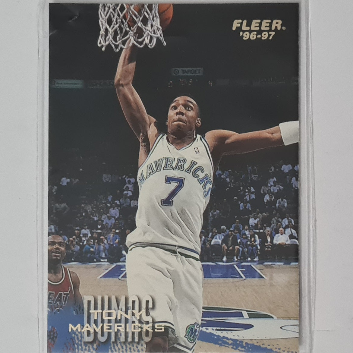 Dana Barros 1997 Fleer 96-97  #170 NBA Basketball Tony Dumas excellent sleeved
