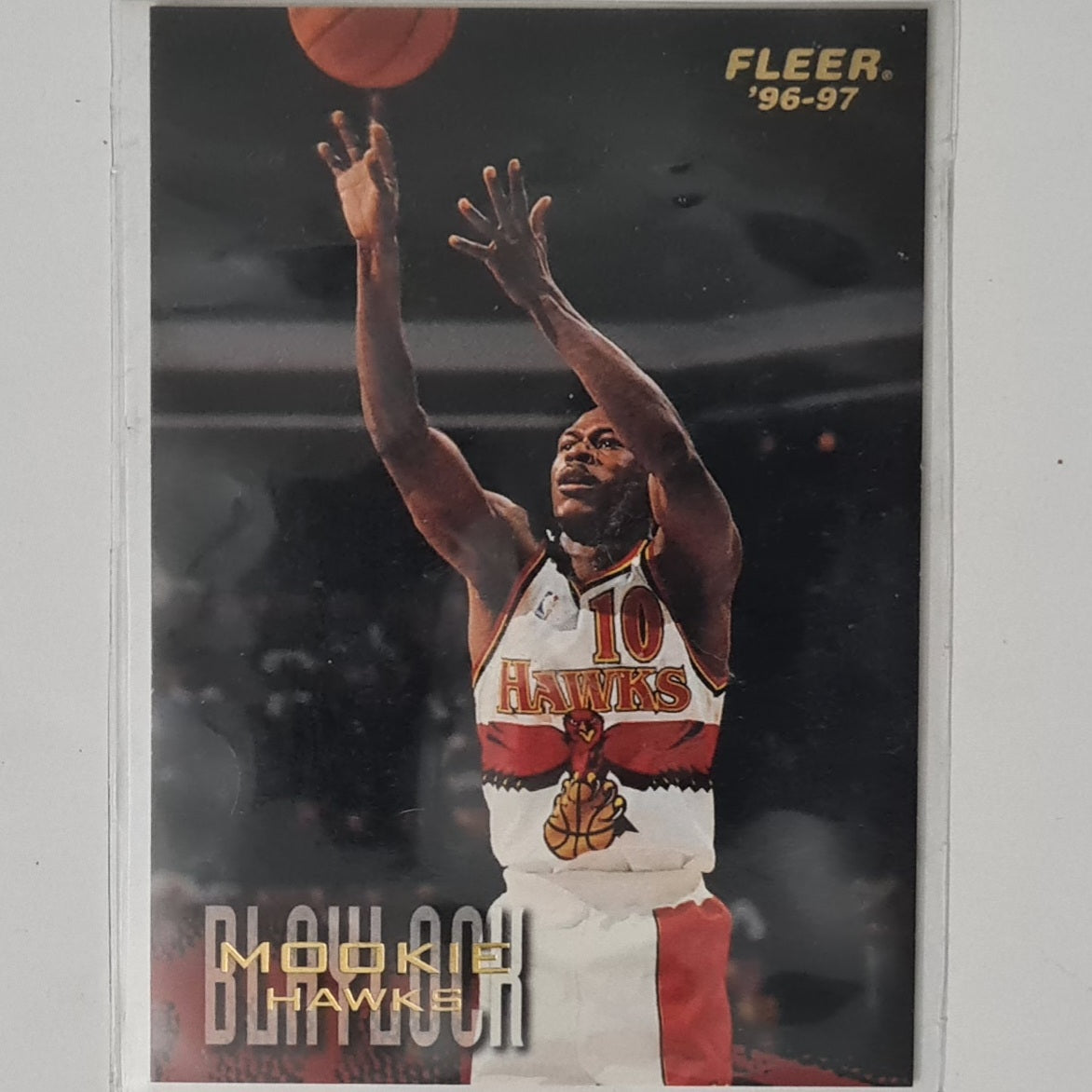 Mookie Blaylock 1997 Fleer 96-97 #2 NBA Basketball Atlanta Hawks excellent sleeved